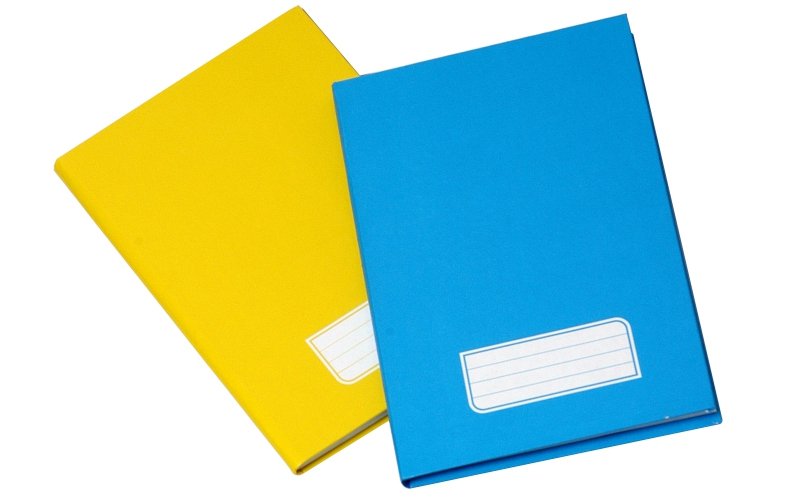 Caderno plastificado com polietileno, maior proteção e durabilidade